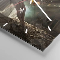 Esfera sin numeración, con rayas