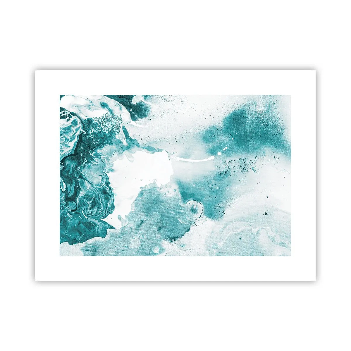 Póster - Remansos de azul - 40x30 cm