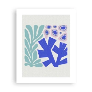 Póster - Jardín submarino - 40x50 cm