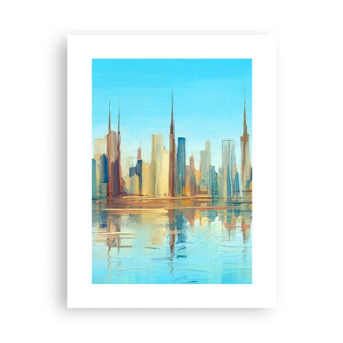 Póster - Metrópolis soleada - 30x40 cm
