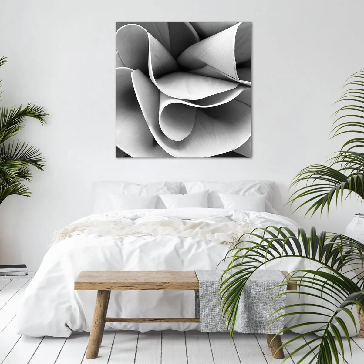 Cuadro sobre lienzo - Impresión de Imagen - Sucede en el espacio - 50x50 cm