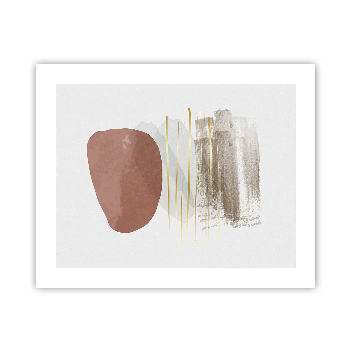 Póster - Una columnata abstracta - 50x40 cm