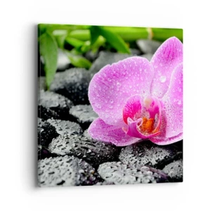 Cuadro sobre lienzo - Impresión de Imagen - Como un corazón abierto - 40x40 cm