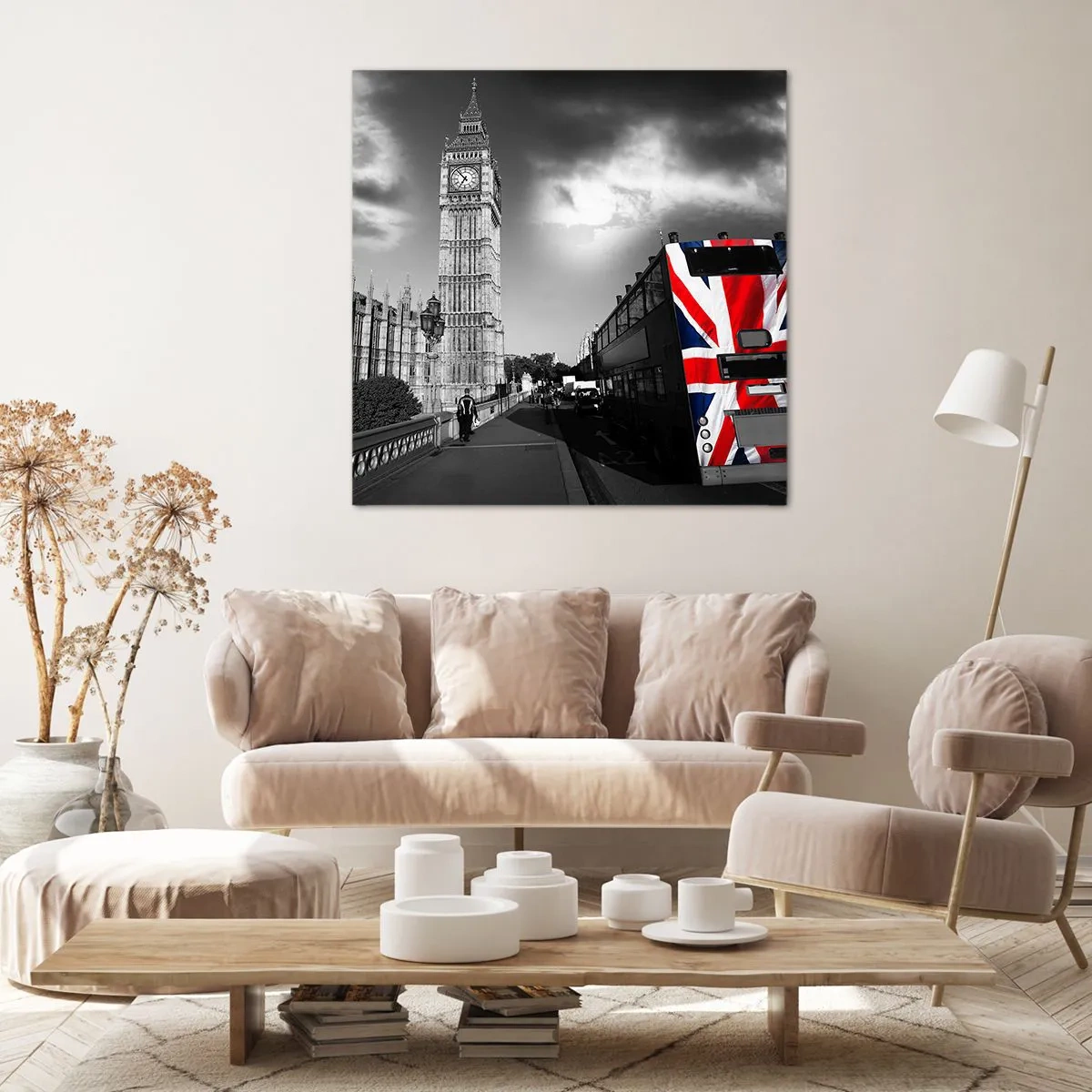 Cuadro sobre lienzo - Impresión de Imagen - Orgullosa y grandiosa - 40x40 cm