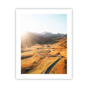 Póster - En un valle dorado - 40x50 cm