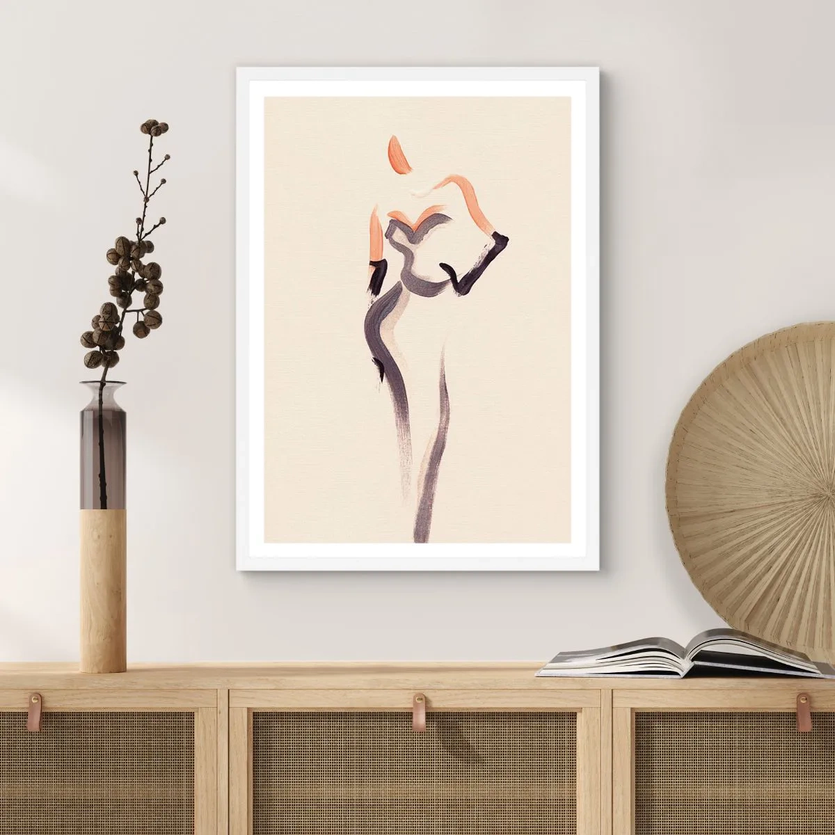 Póster en marco blanco - De los años dorados de Hollywood - 70x100 cm