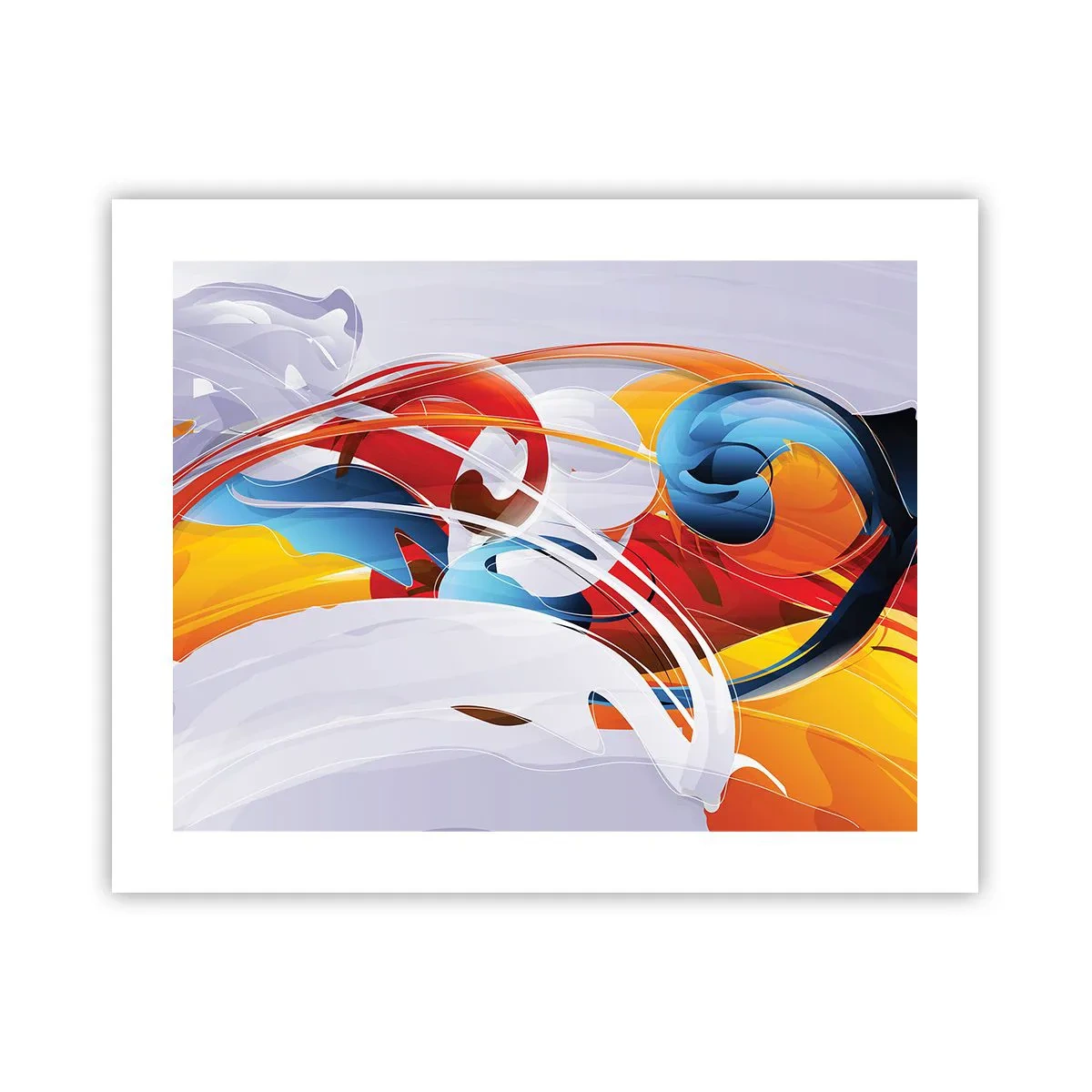 Póster - Danza de los elementos - 50x40 cm