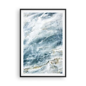 Póster en marco negro - El mundo de hielo - 61x91 cm