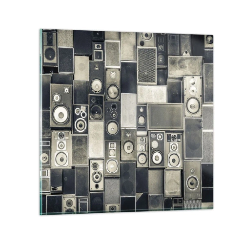 Cuadro sobre vidrio - Impresiones sobre Vidrio - Y todo fluye - 70x70 cm