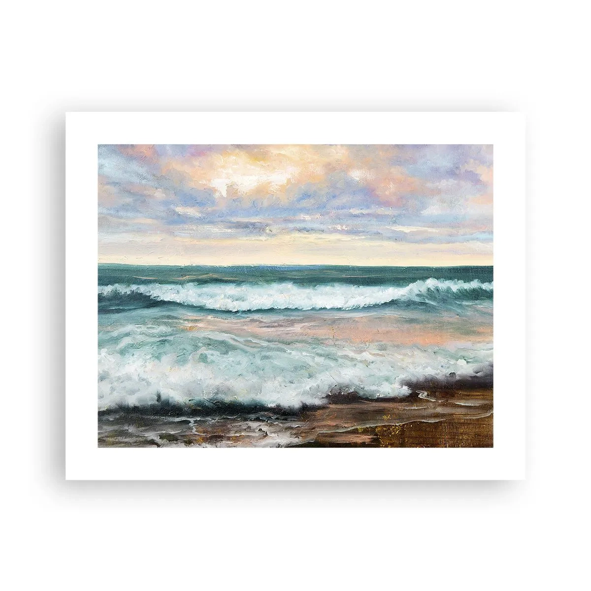 Póster - Aquí suavizarás tu alma - 50x40 cm