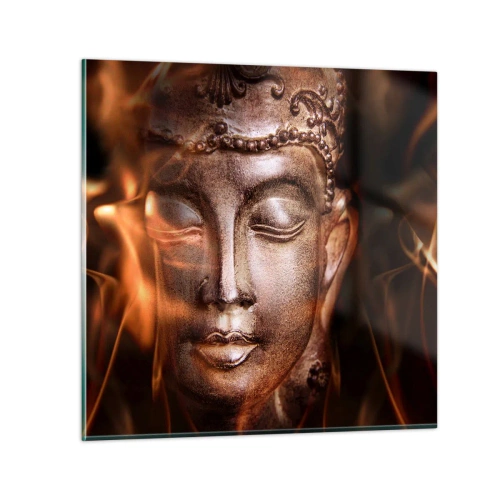 Cuadro sobre vidrio - Impresiones sobre Vidrio - Solo existe el aquí y el ahora - 50x50 cm