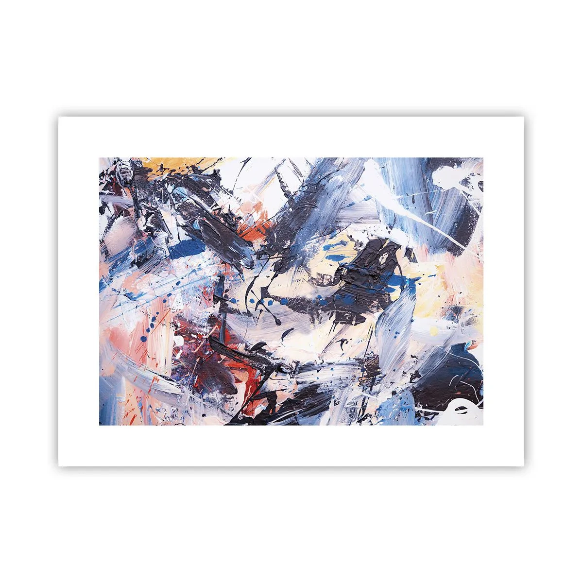 Póster - Danza loca de la abstracción - 40x30 cm