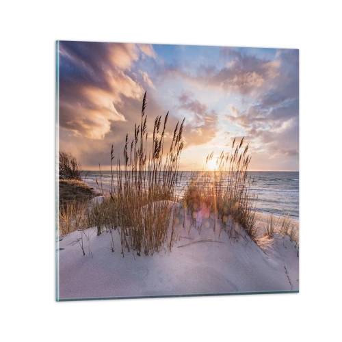 Cuadro sobre vidrio - Impresiones sobre Vidrio - Adiós al sol y al viento - 30x30 cm
