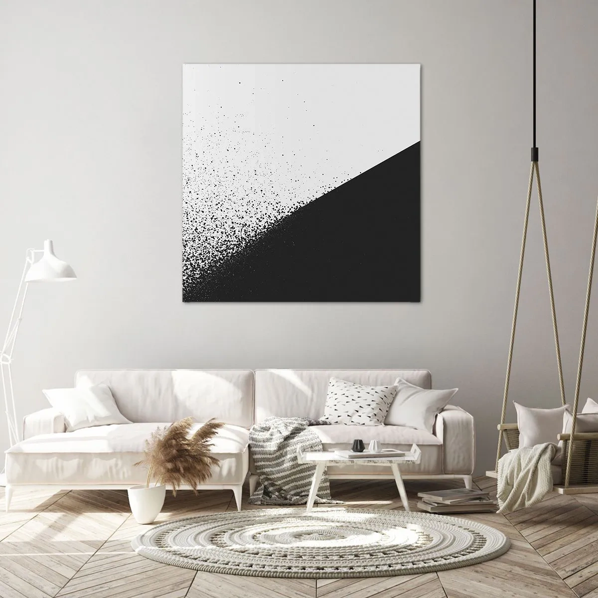 Cuadro sobre lienzo - Impresión de Imagen - Cada vez más rápido, cada vez más alto - 30x30 cm