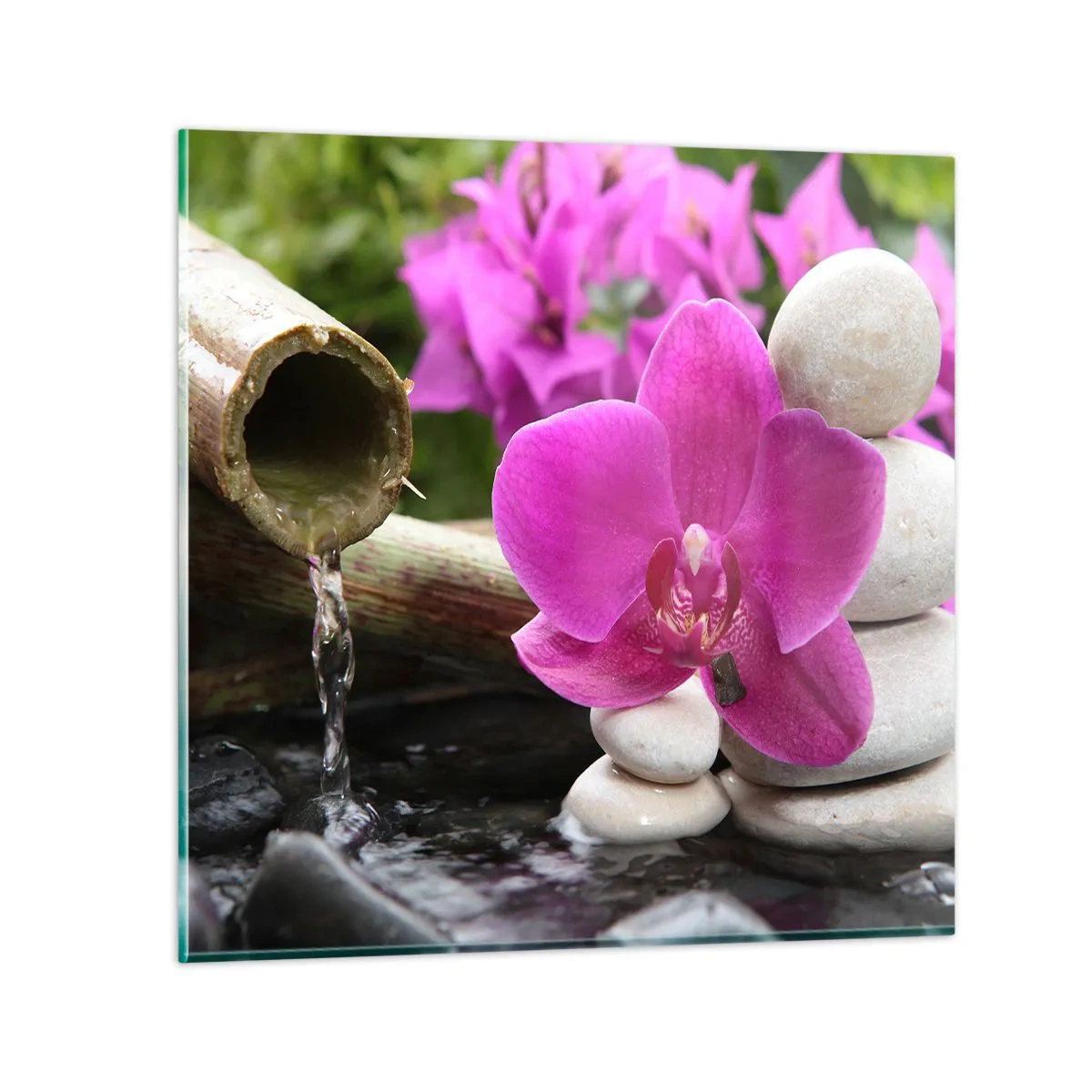 Cuadro sobre vidrio - Impresiones sobre Vidrio - Ya estás descansando - 60x60 cm