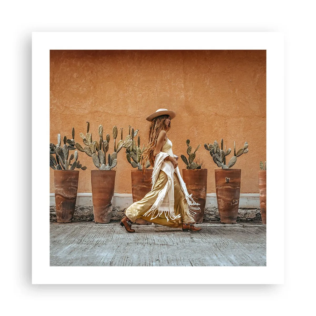 Póster - Estilo hippie - 50x50 cm