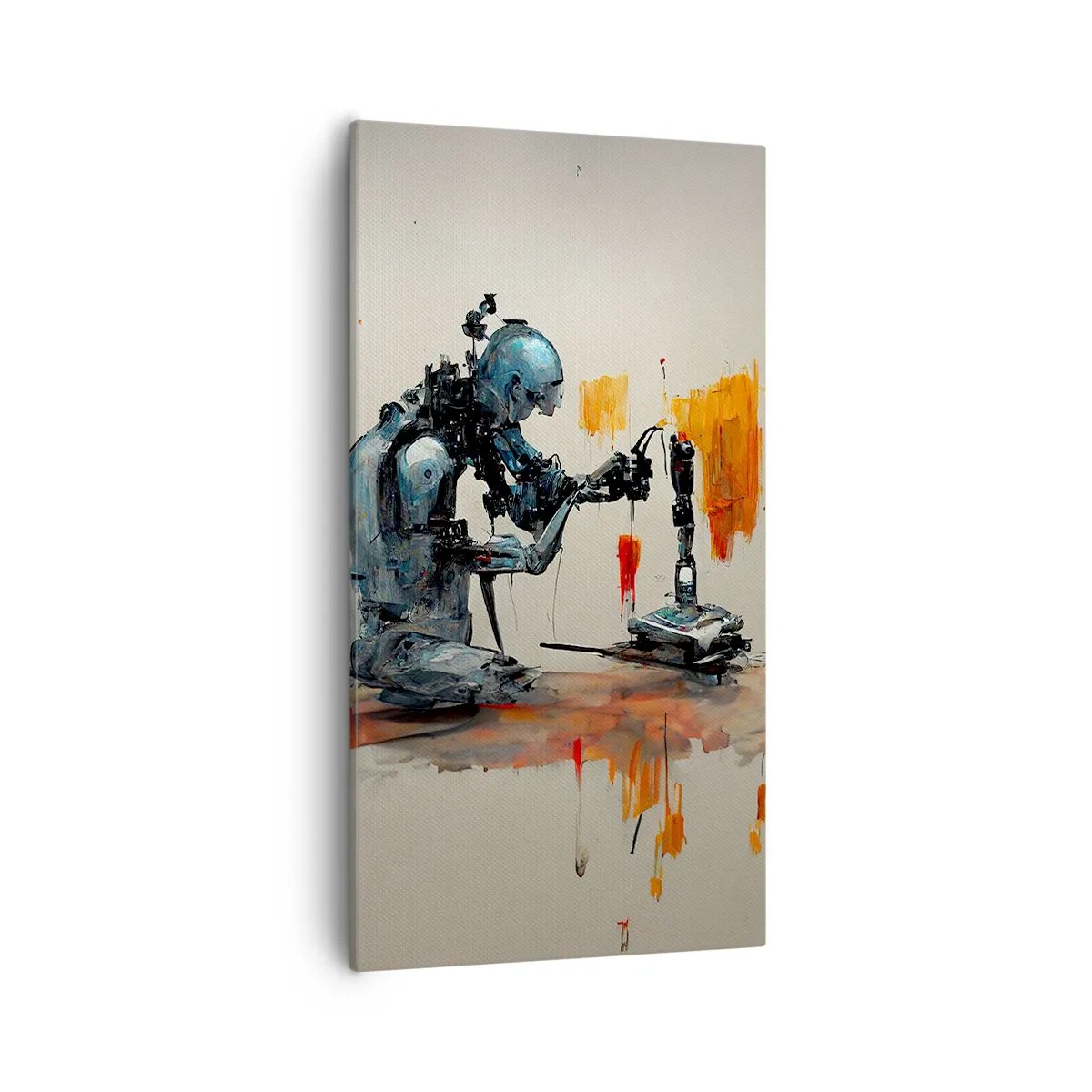 Cuadro sobre lienzo - Impresión de Imagen - Próximamente... - 55x100 cm