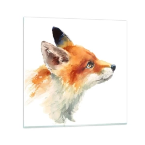 Cuadro sobre vidrio - Impresiones sobre Vidrio - Nunca se es demasiado cuidadoso - 60x60 cm