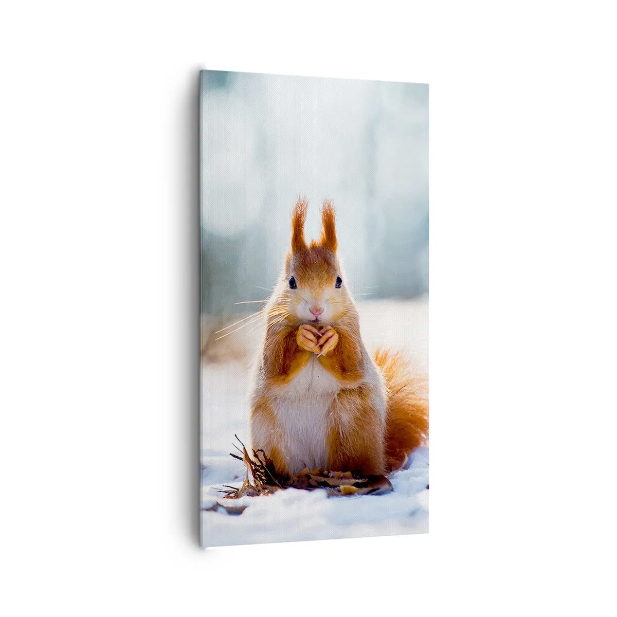 Cuadro sobre lienzo - Impresión de Imagen - ¿Qué estás mirando? - 65x120 cm