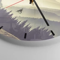 Esfera sin numeración, con rayas