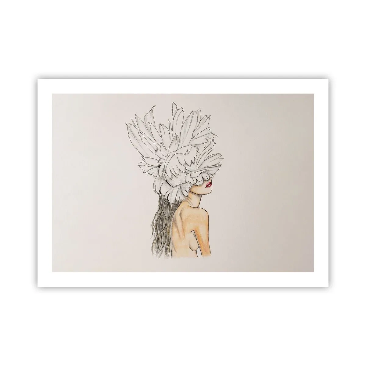 Póster - Belleza coronada - 70x50 cm