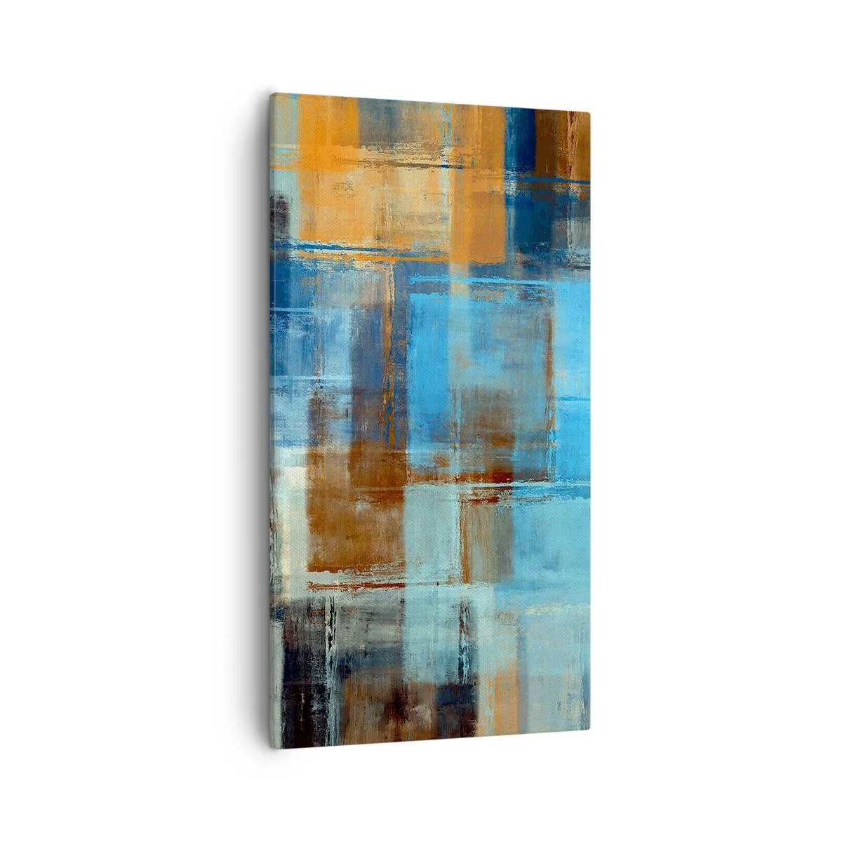 Cuadro sobre lienzo - Impresión de Imagen - A través del velo azul - 55x100 cm