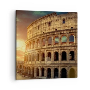 Cuadro sobre lienzo - Impresión de Imagen - Una impresión colosal - 60x60 cm