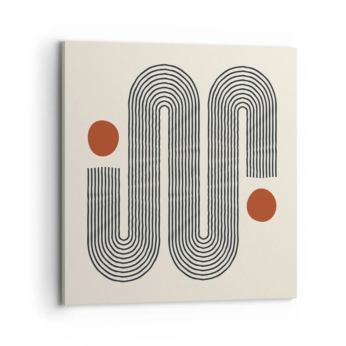 Cuadro sobre lienzo - Impresión de Imagen - De principio a fin - 70x70 cm