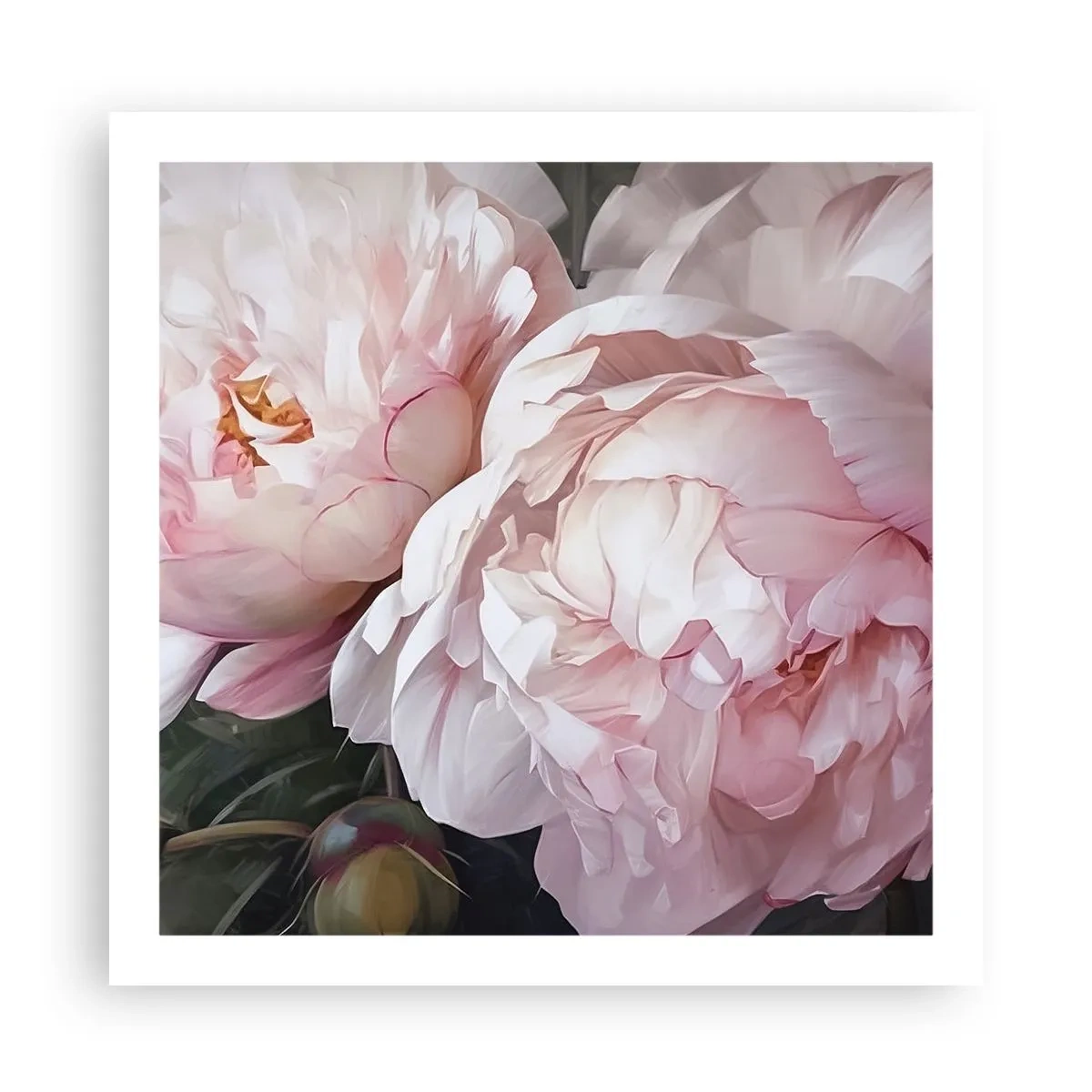 Póster - En flor - 60x60 cm