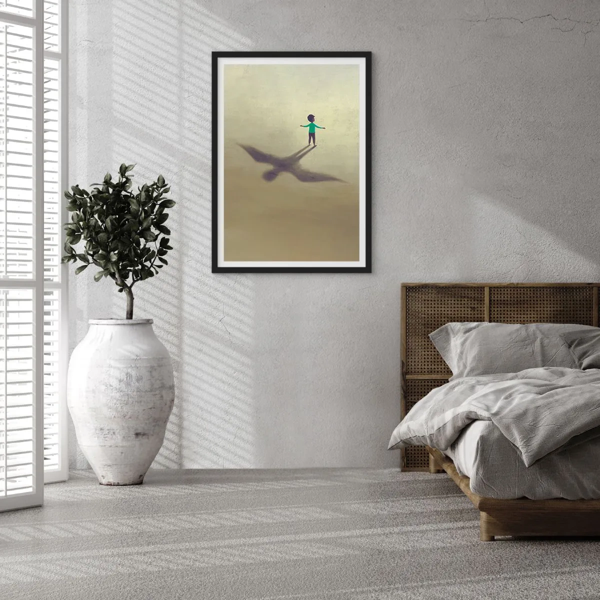 Póster en marco negro - Héroe del futuro - 61x91 cm
