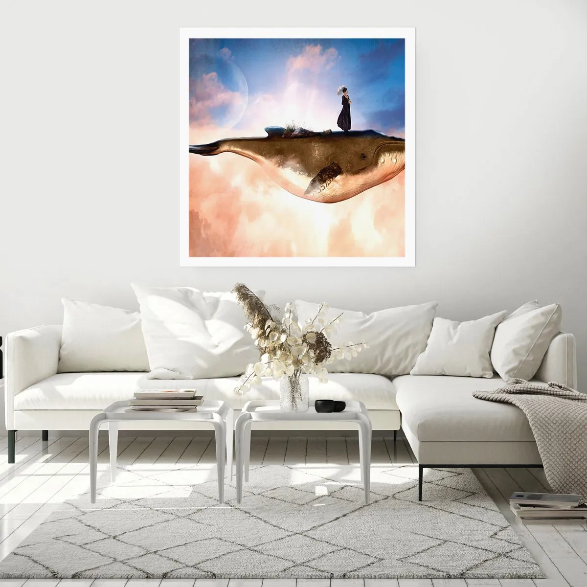 Póster - Un viaje surrealista - 50x50 cm