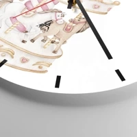 Esfera sin numeración, con rayas