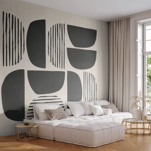 Fotomural Standard Eco - Arreglos a medias - bohemia, Pedazo, Minimalismo - 250x175 cm