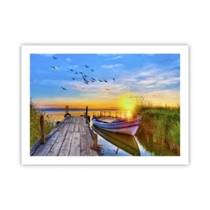 Póster - Adiós, hasta mañana - 70x50 cm