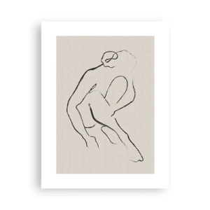 Póster - Boceto íntimo - 30x40 cm