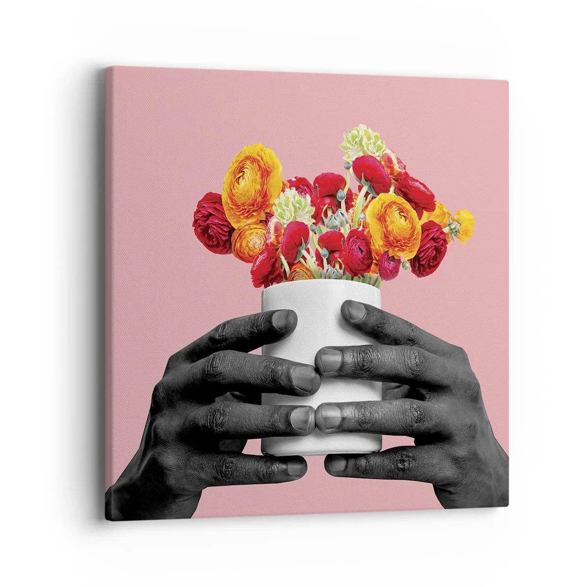 Cuadro sobre lienzo - Impresión de Imagen - La apoteosis de la vida - 40x40 cm