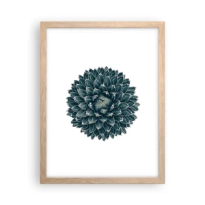 Póster en marco roble claro - Estrella del desierto - 30x40 cm