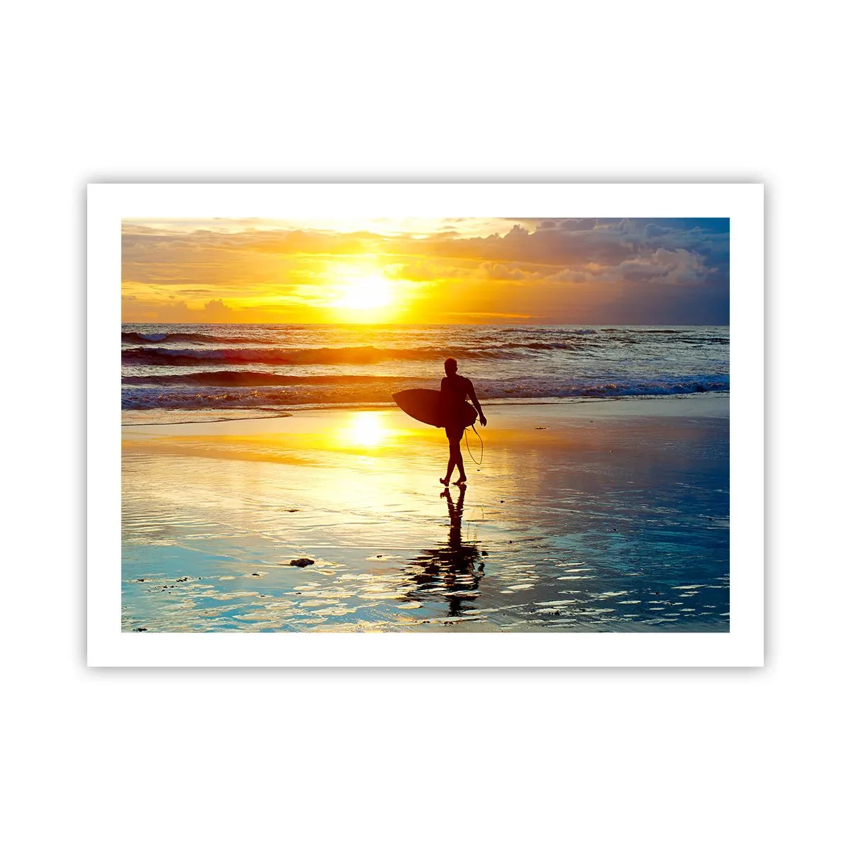Póster - El regreso del guerrero - 70x50 cm