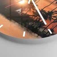 Esfera sin numeración, con rayas