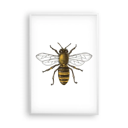 Póster en marco blanco - Bondad natural - 61x91 cm