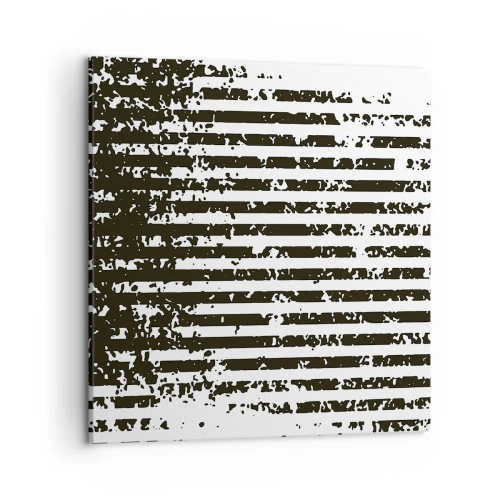 Cuadro sobre lienzo - Impresión de Imagen - Ritmo y ruido - 50x50 cm