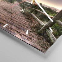 Esfera sin numeración, con rayas