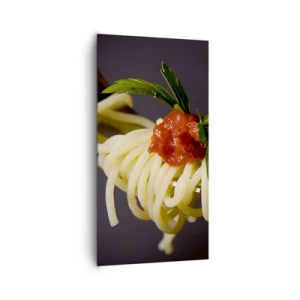 Cuadro sobre lienzo - Impresión de Imagen - Un sabroso bocado - 65x120 cm