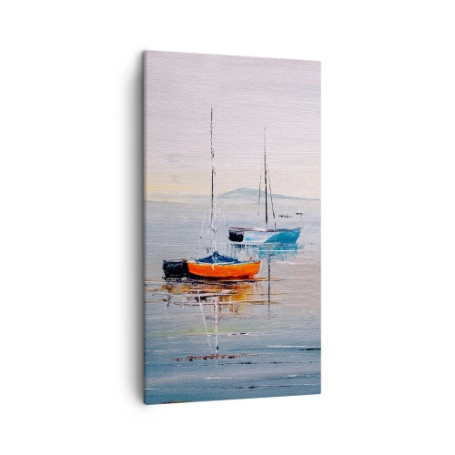 Cuadro sobre lienzo - Impresión de Imagen - Un más que merecido descanso - 45x80 cm