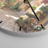 Esfera sin numeración, con rayas