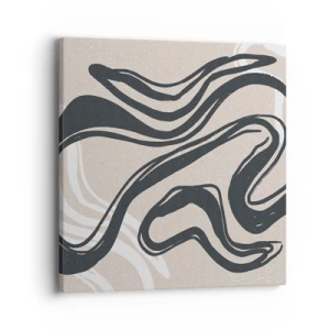 Cuadro sobre lienzo - Impresión de Imagen - Expresión multiplicada - 40x40 cm