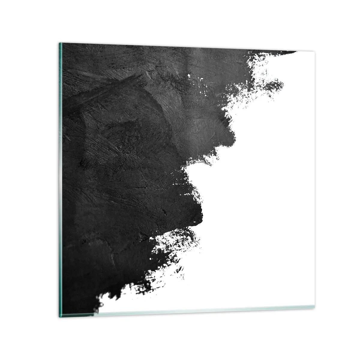 Cuadro sobre vidrio - Impresiones sobre Vidrio - Elementos: tierra - 30x30 cm