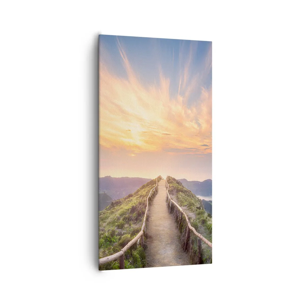 Cuadro sobre lienzo - Impresión de Imagen - Cerca del cielo - 65x120 cm