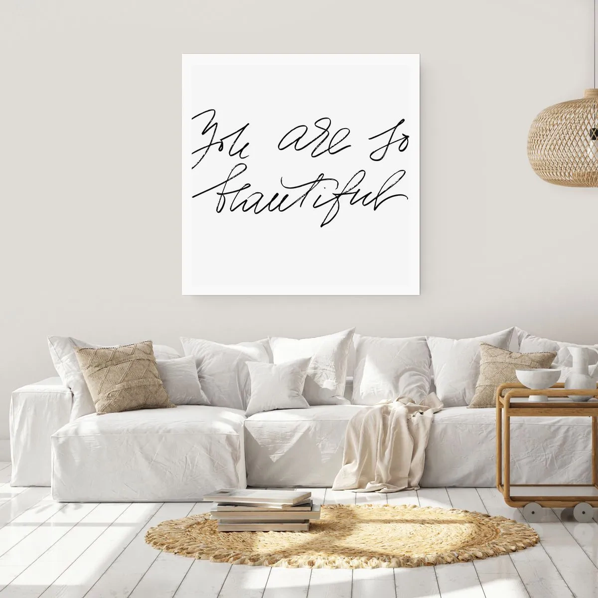 Póster - De verdad, créeme - 40x40 cm