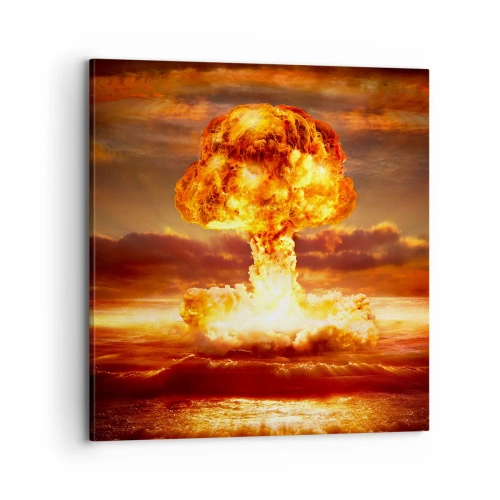 Cuadro sobre lienzo - Impresión de Imagen - Y habrá un final - 70x70 cm